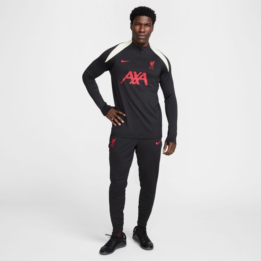 Liverpool Maillot d'Entraînement Dri-FIT Strike Drill - Noir/Rouge/Blanc