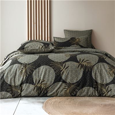 Linge de lit motif art déco - BECQUET CRÉATION