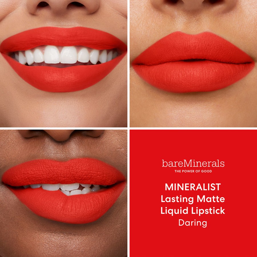 BareMinerals Mineralist Lasting Matte Liquid Lipstick Daring 3,5ml