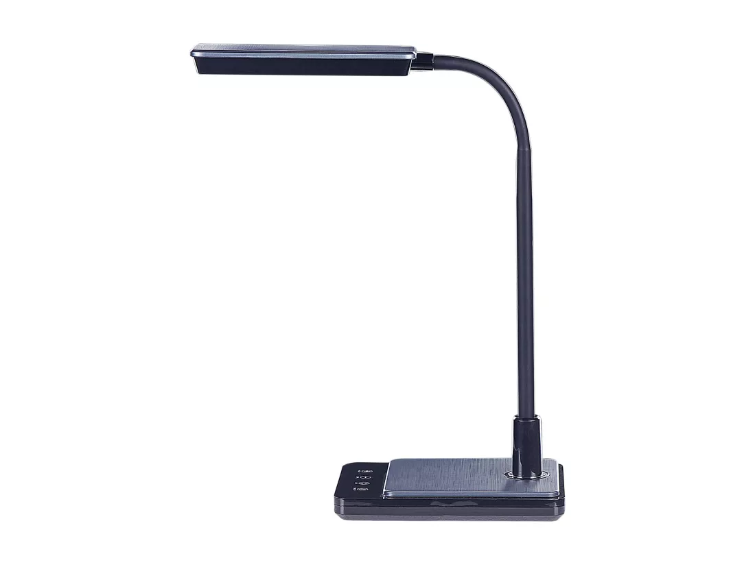 Lampe de bureau LED CENTAURUS Avec variateur Métal Noir