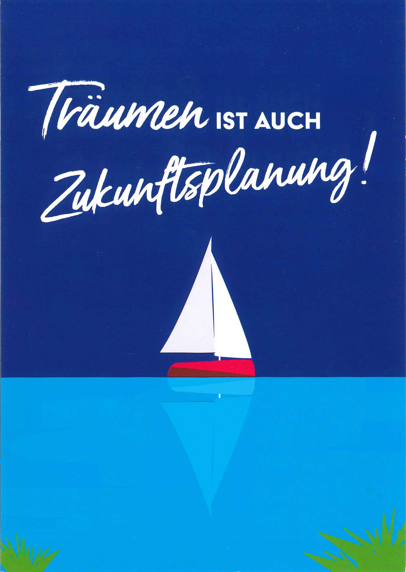 Postkarte 'Träumen ist auch Zukunftsplanung' günstig bestellen