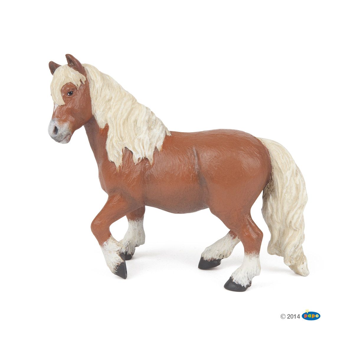Figurine de Poney Shetland
