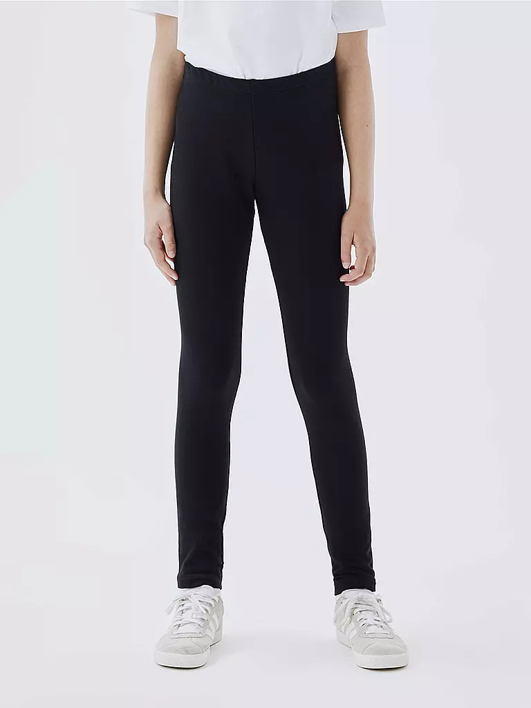 NAME IT Mädchen Leggings NKFDAVINA schwarz