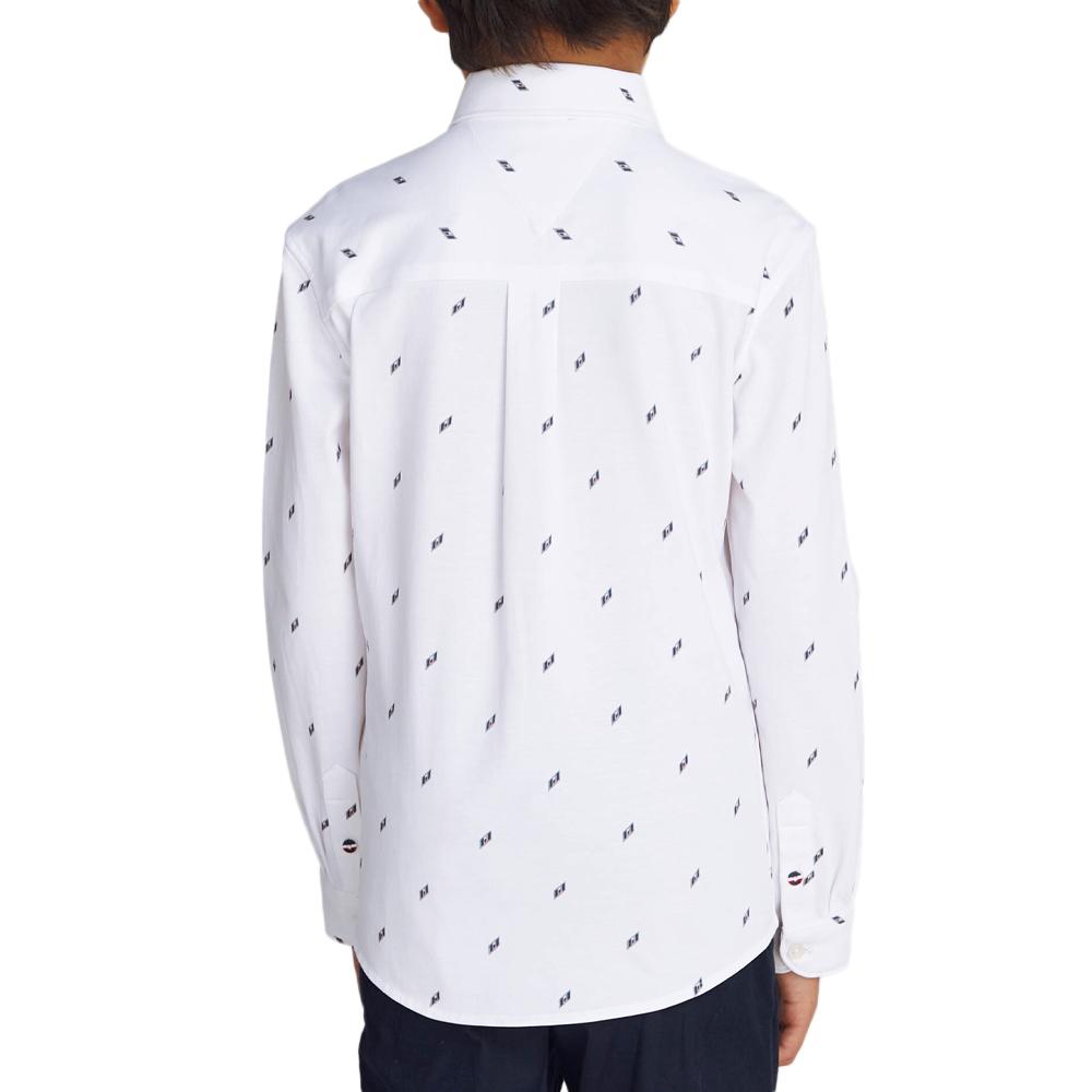 Tommy Hilfiger Chemise Blanche/Bleu/Rouge Garçon Tommy Hilfiger Allover