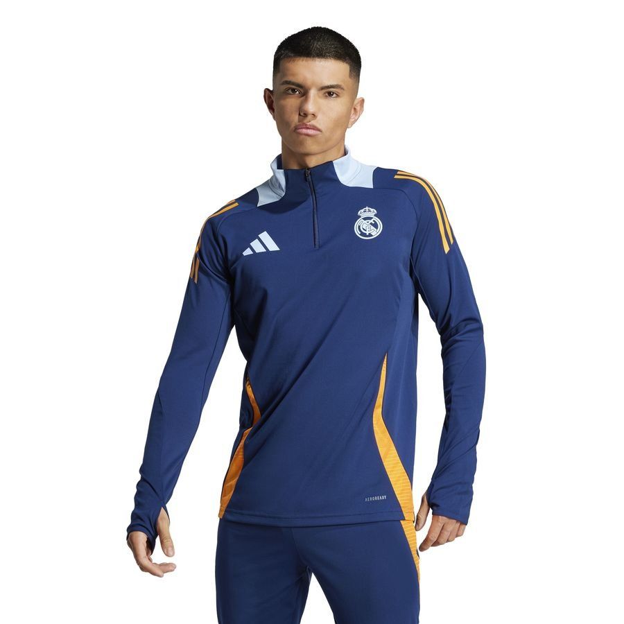 Real Madrid Maillot d'Entraînement Tiro 24 - Bleu/Crew Orange/Bleu
