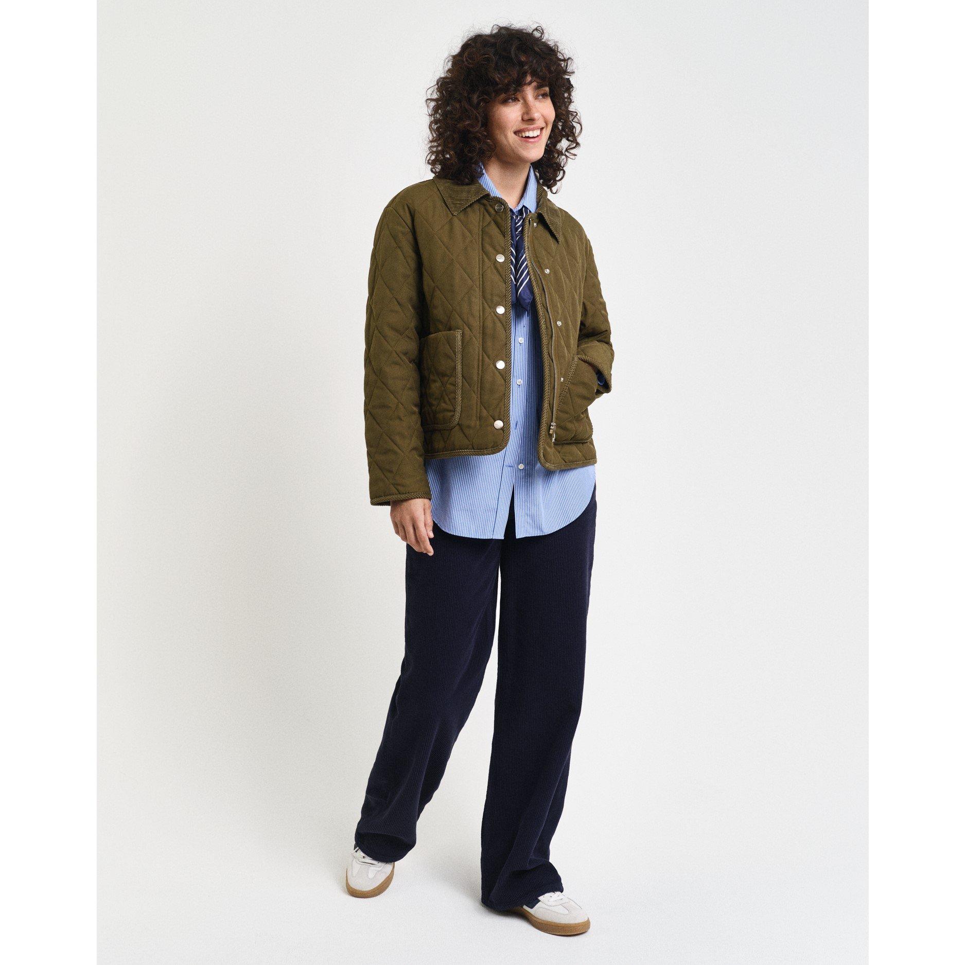 Gant QUILTED CORD DETAILED JACKET DARK C