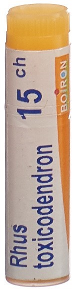 Boiron Rhus toxicodendron Glob 15 CH 1 Dos