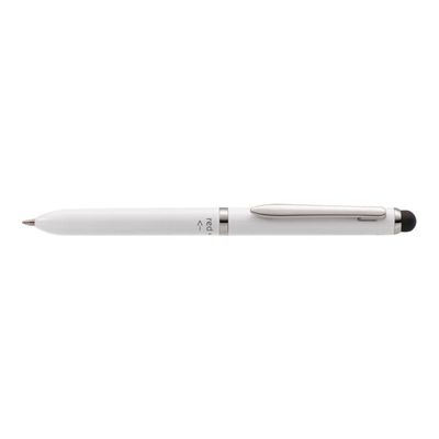 Online Touchpen - Stylo à bille 2 couleurs (bleu et rouge) blanc - embout tactile