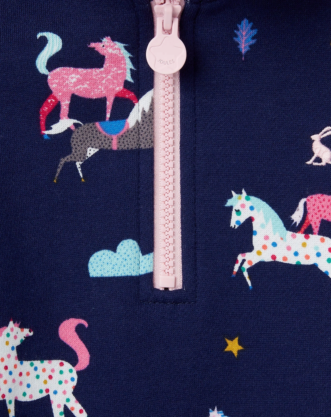 Sweatshirt FAIRDALE ZIP in navy