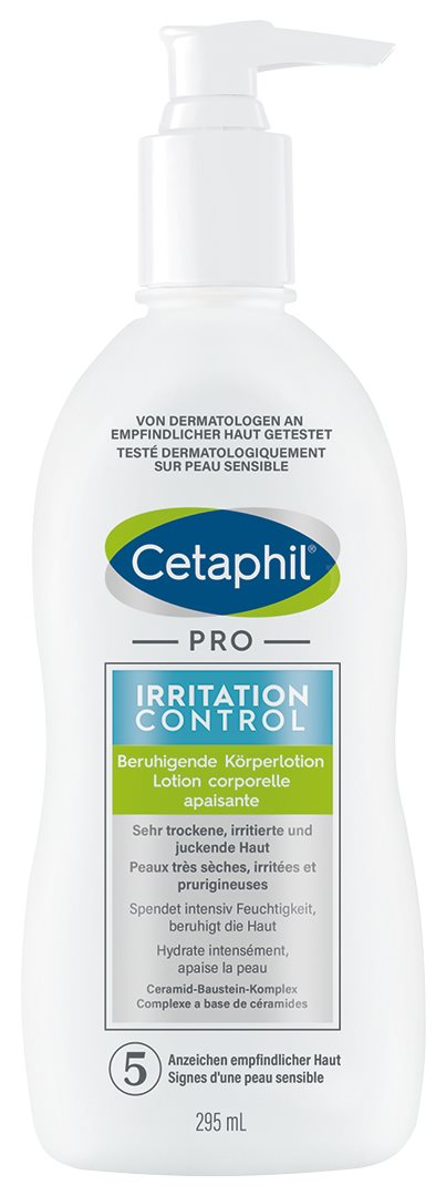 CETAPHIL PRO IRRITATION CONTROL beruhigende Körperlotion Lot Körperlotion Disp 295 ml