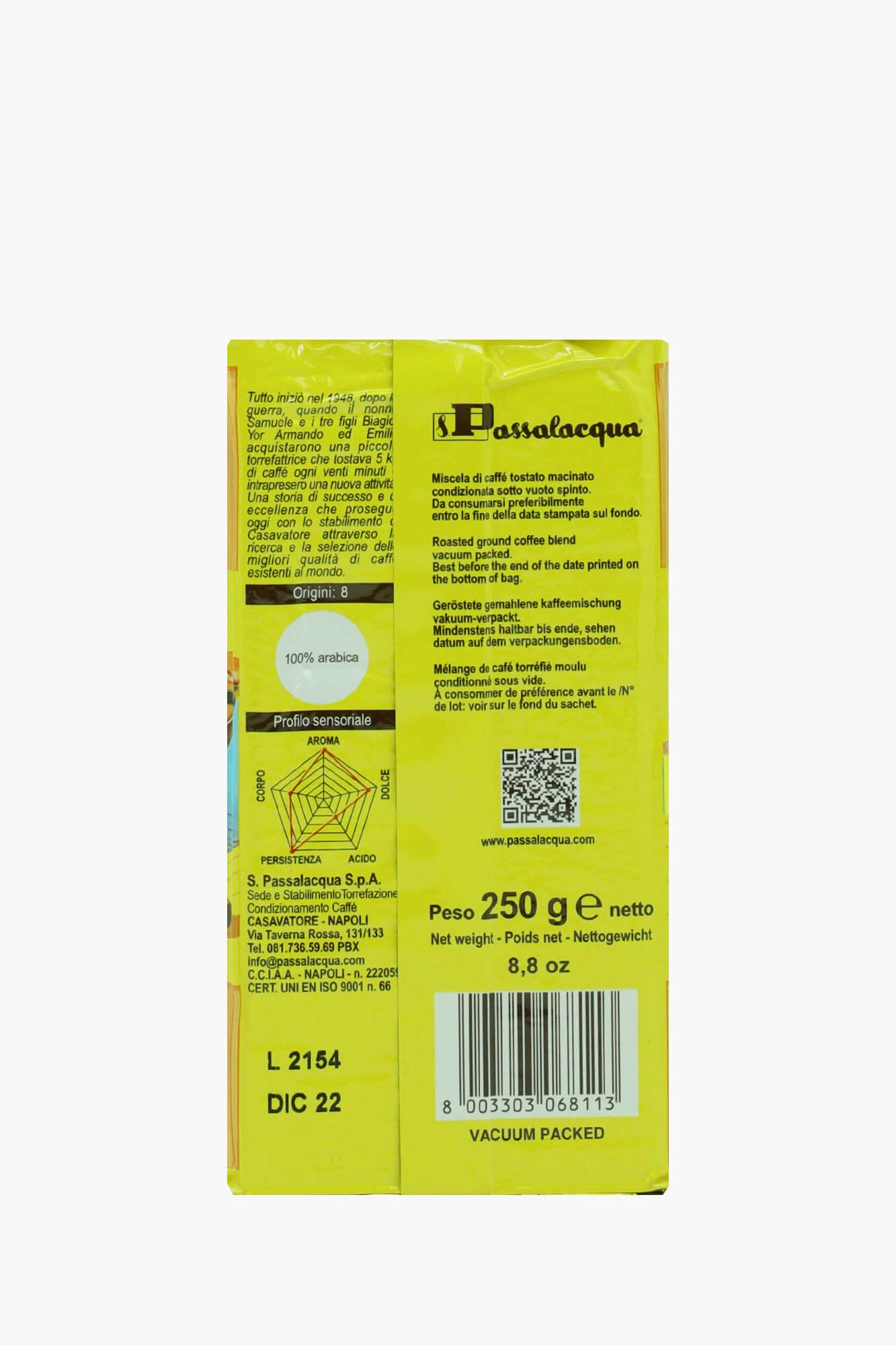 Passalacqua Mexico gemahlen 250g