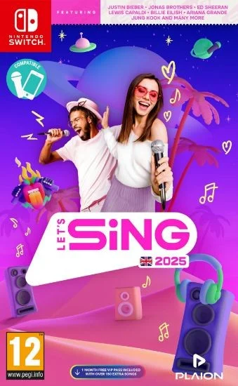 Let's Sing 2025- Nintendo Switch