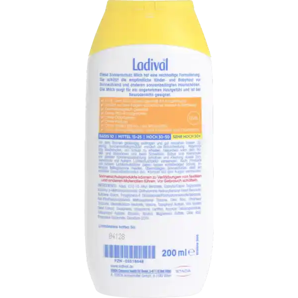 Kinder Sonnenmilch LSF 50+