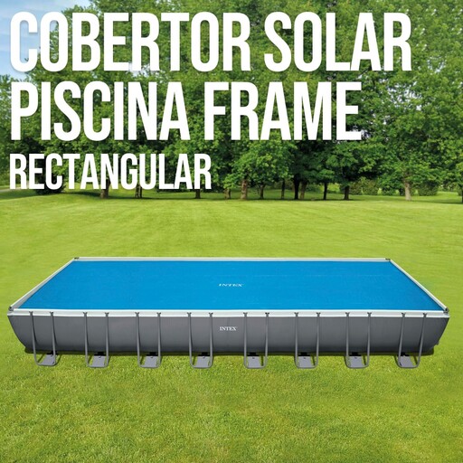 Cobertura solar Intex para piscinas retangulares de 975x488 cm