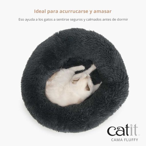 Cama fofa Catit, cinza escuro - Ref. 41882