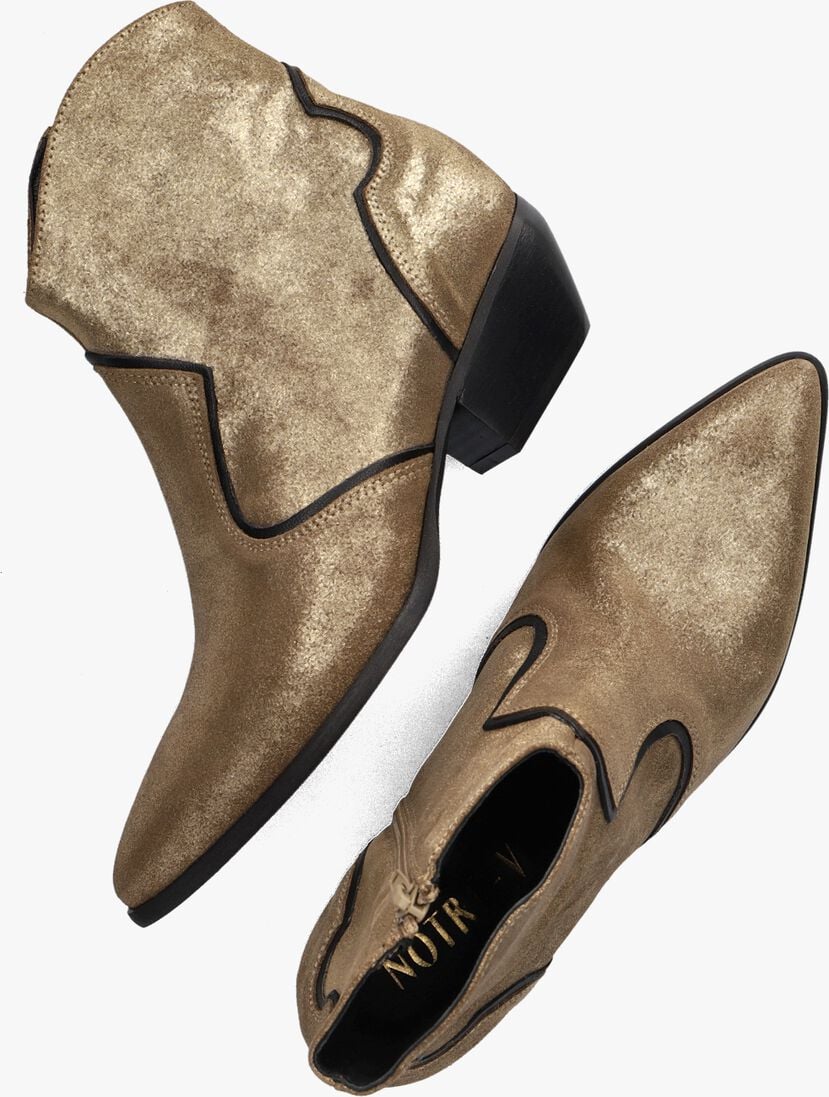 NOTRE-V gouden notre-v cowboylaarzen ar234