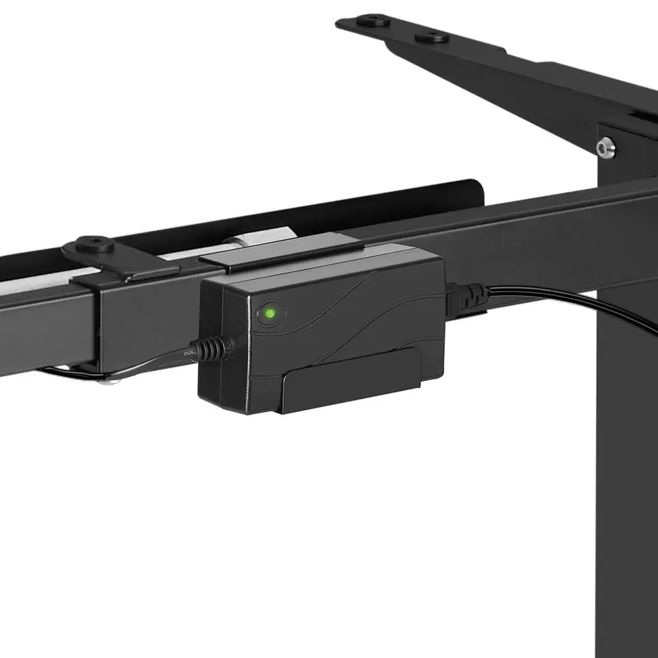 tectake Tafelonderstel elektrisch in hoogte verstelbaar 85-129x65x71-121cm