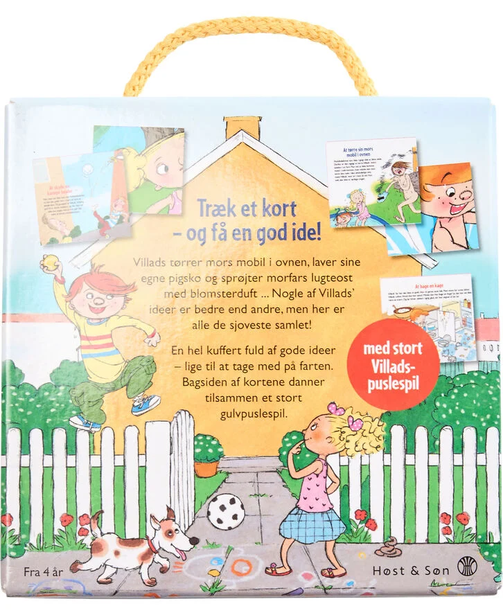 New Mags Villads fra Valbys bedste ideer - en kuffert fuld af kort med gode ide No color