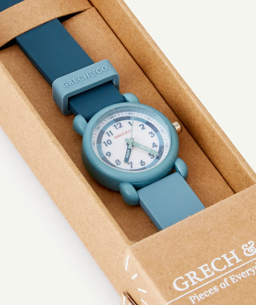 GRECH & CO.MONTRE BLEUE ENFANT