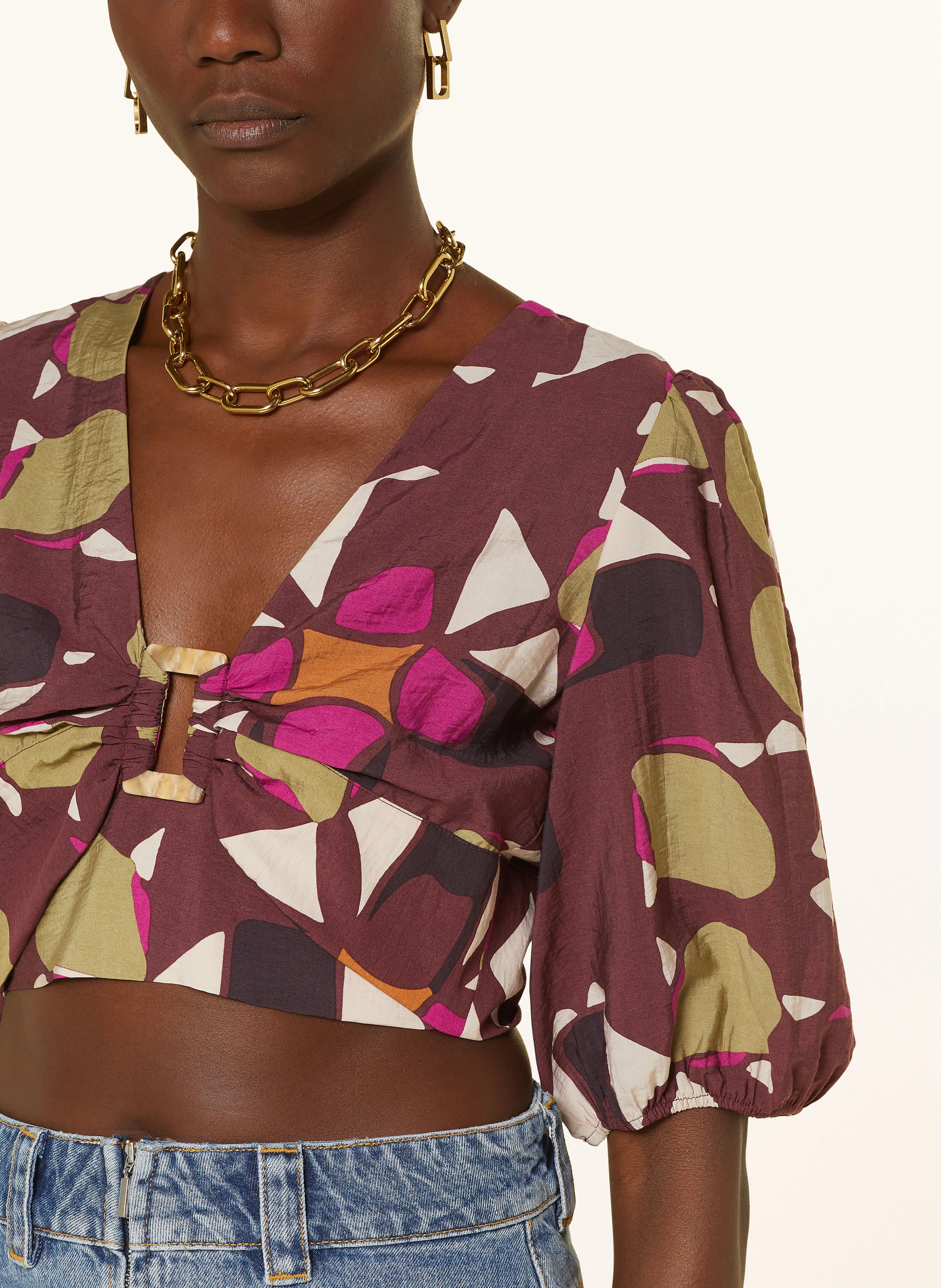ba&sh Cropped-Blusenshirt AYMAR