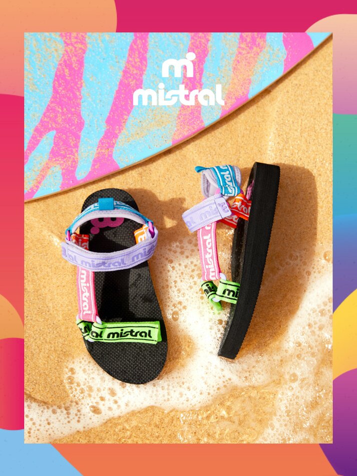 Sandália esportiva MISTRAL X LEFTIES - Multicolorida