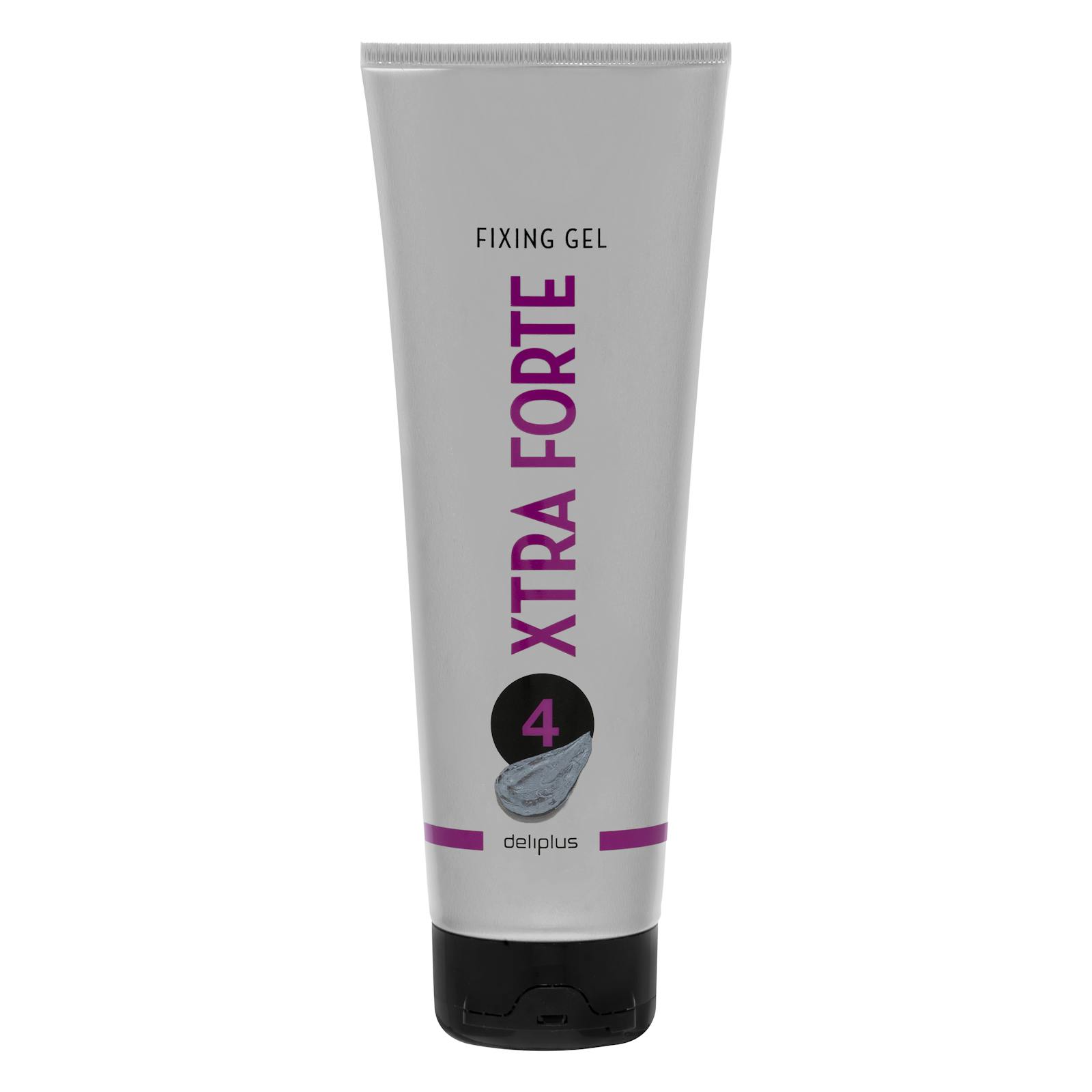 Gel fixateur capillaire Deliplus Xtra Forte, tenue 4