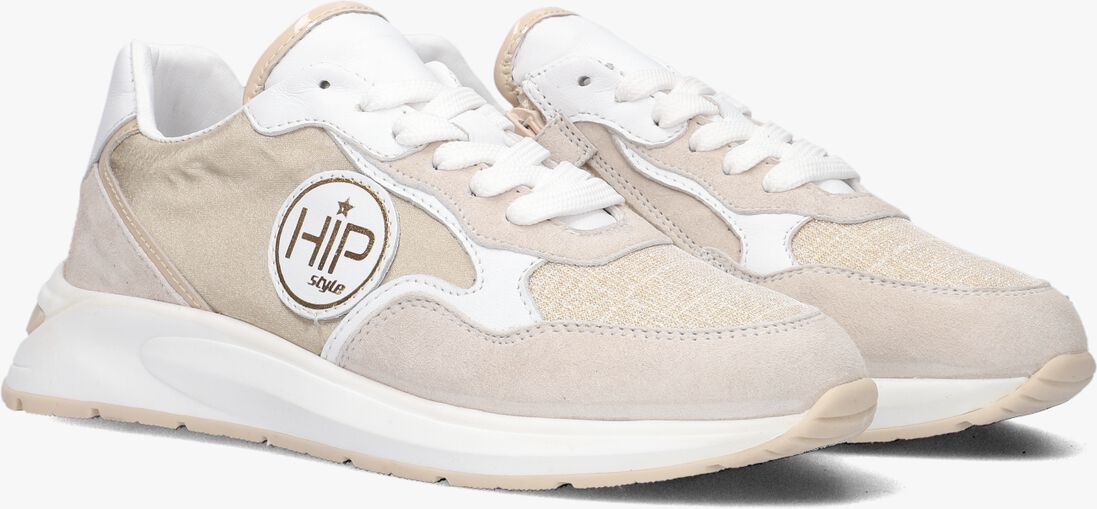 HIP beige hip lage sneakers h1094