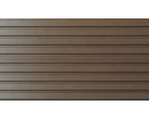 Konsta WPC terrasplank Masivo massief profiel glad 26x145 mm (per meter vanaf 1,00 m tot max. 6,00 m) bruin