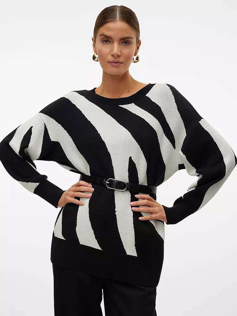 VERO MODA Pullover VMNANCY  schwarz