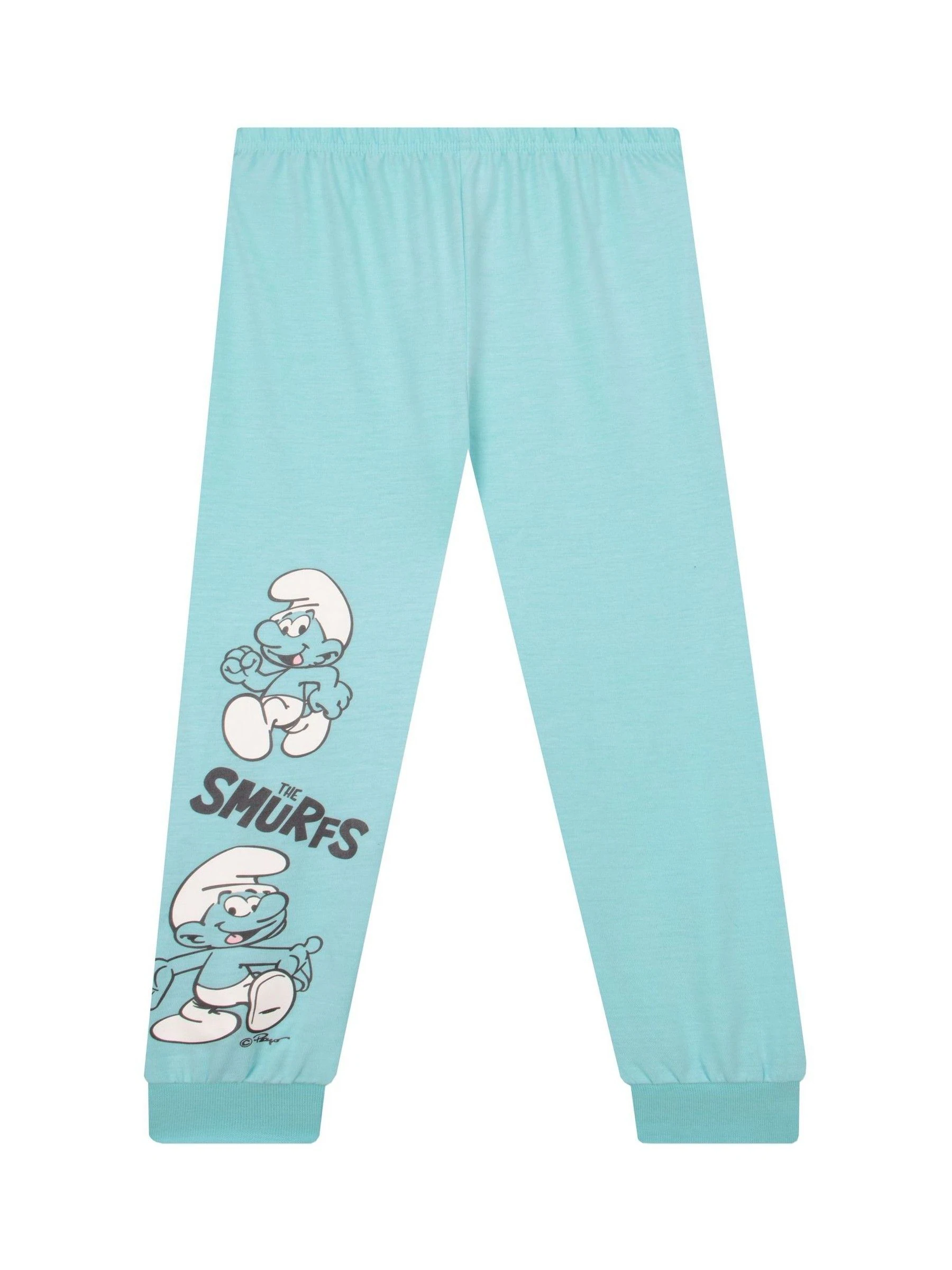 Character The Smurfs Boys Long Sleeve Pyjamas