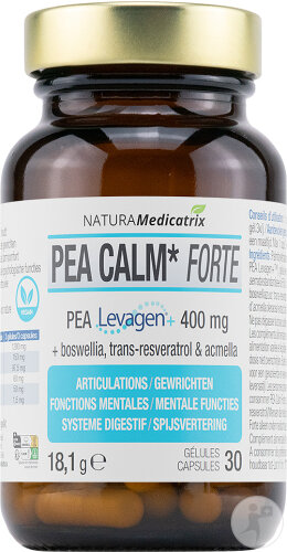 NaturaMedicatrix PEA Calm Forte Complément Alimentaire Articulations 30 Gélules