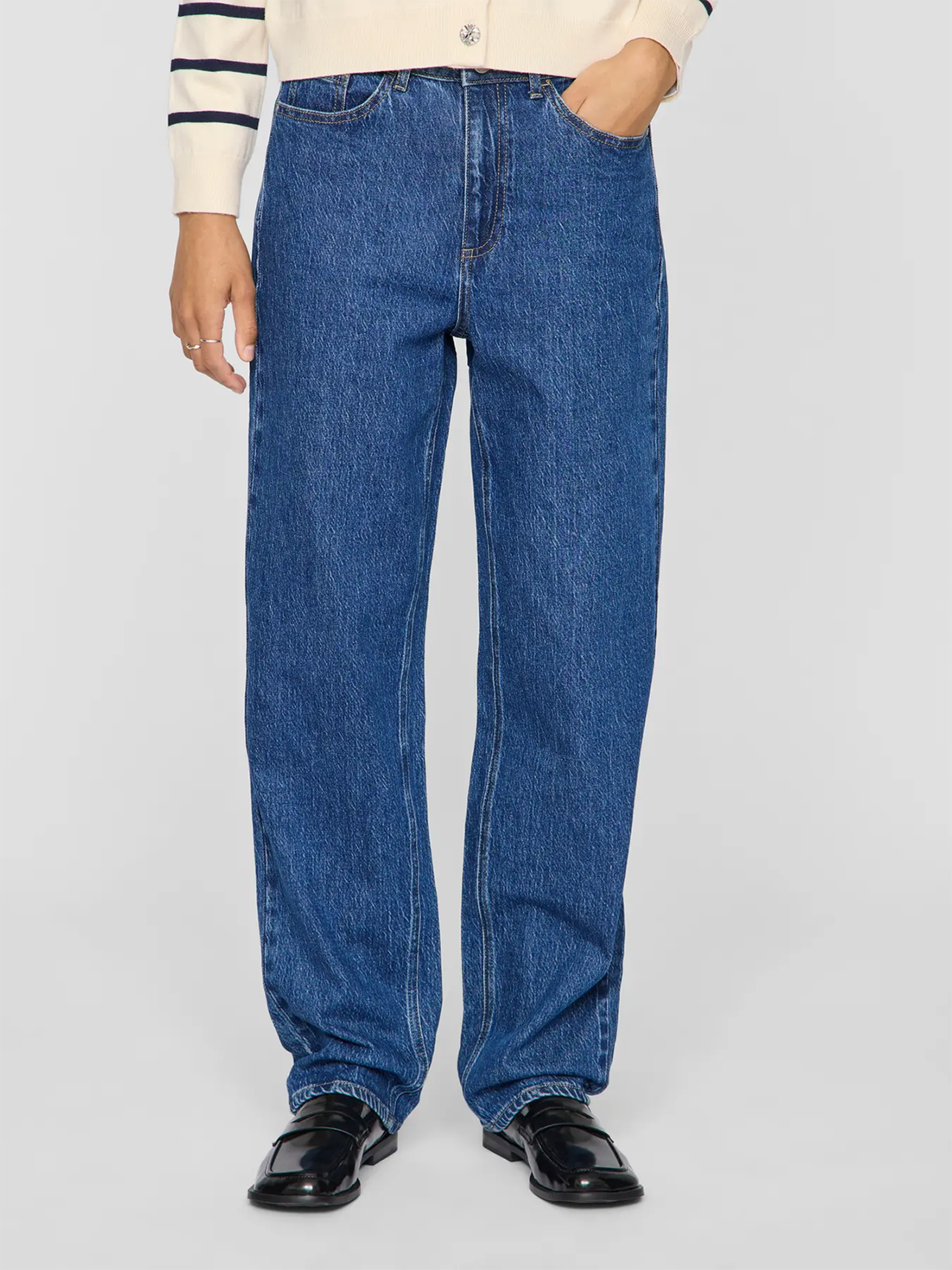 Kelly Jaf High Waisted Straight Jeans