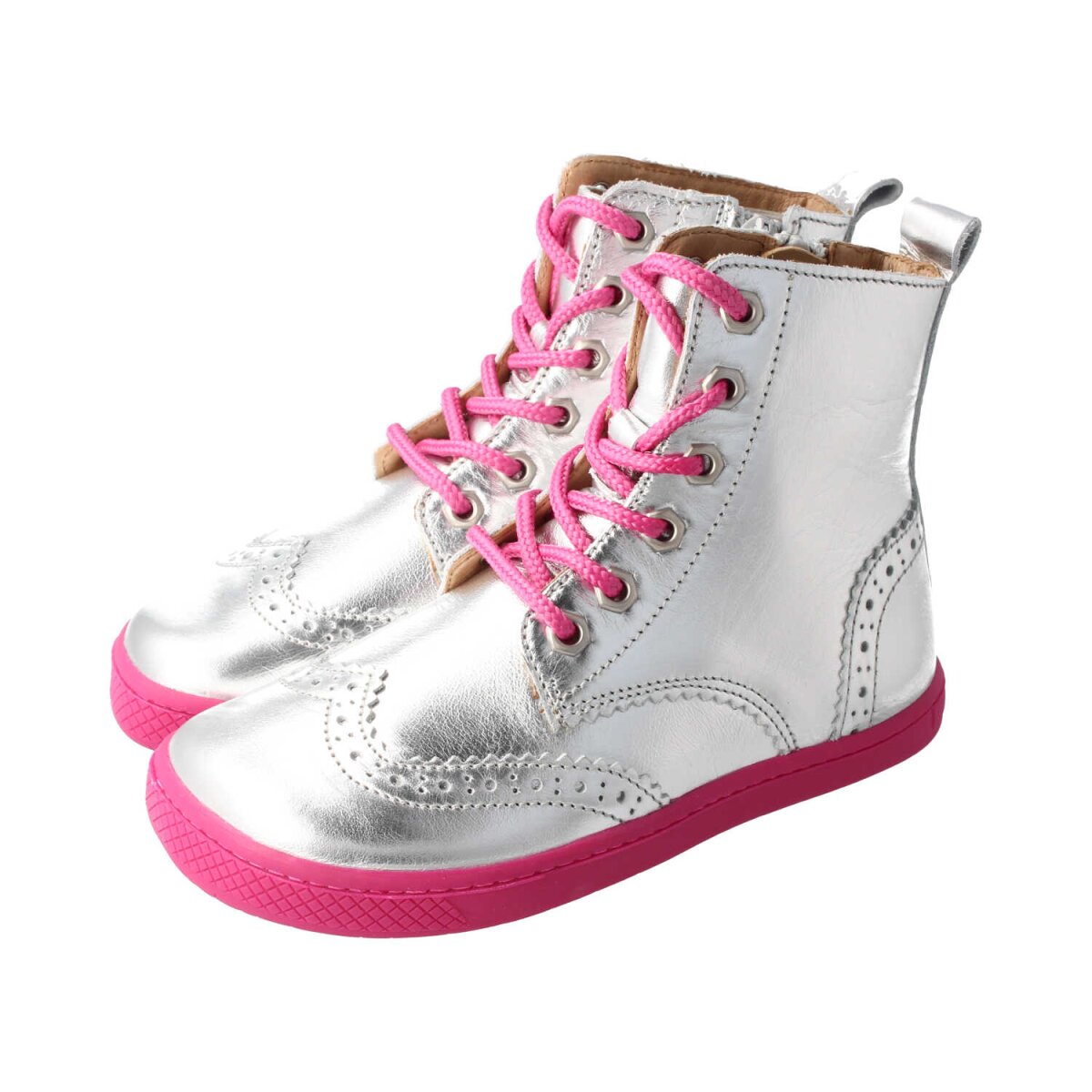 WL4210-3 silver LET`S ROCK nappa leather laces Weite/W