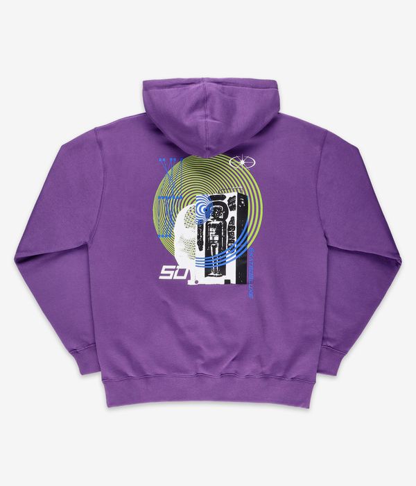 skatedeluxe Robot Organic Hoodie (purple)