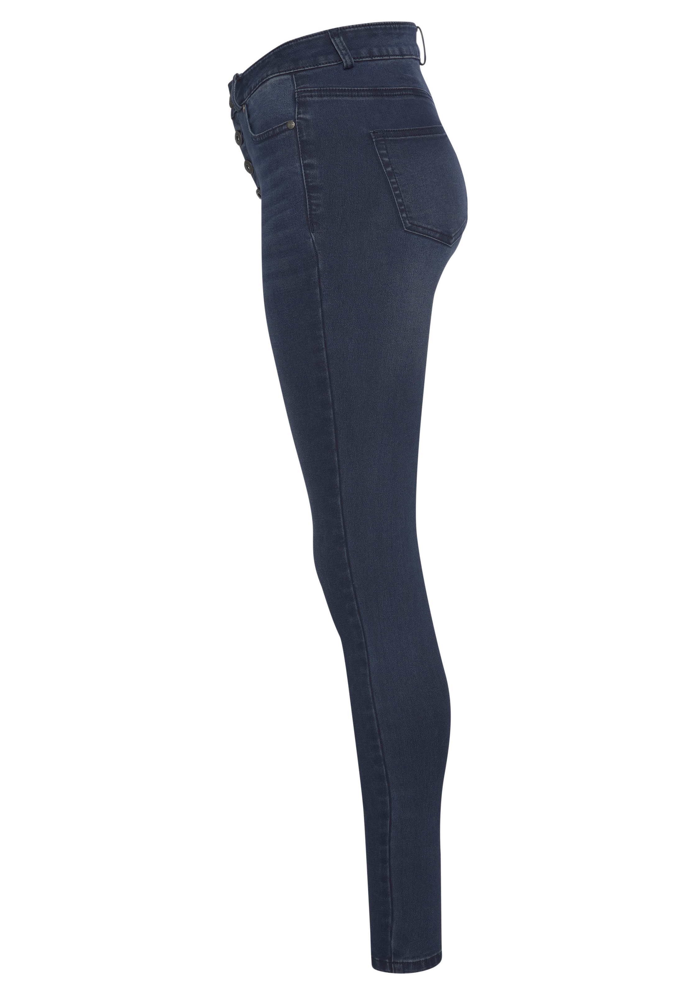 Arizona Skinny-fit-Jeans »Ultra Stretch«, extra-enger Beinschnitt,  hohe Leibhöhe,  knöchellang