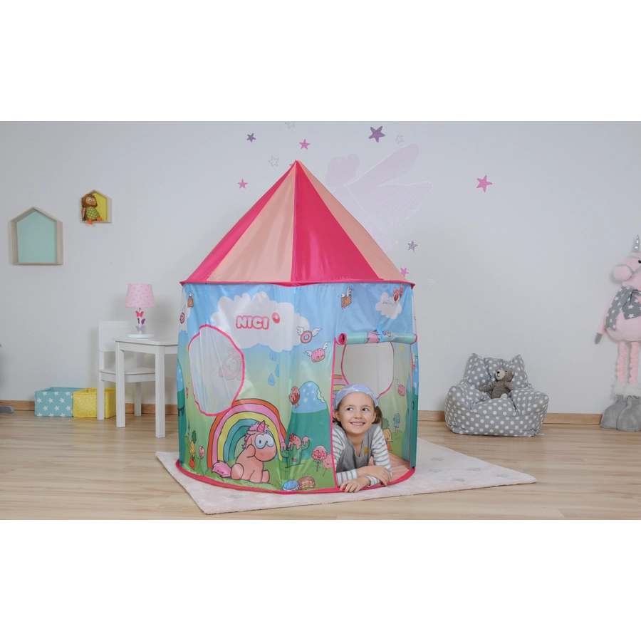 knorr toys® Spielzelt NICI Theodor & Friends rosa