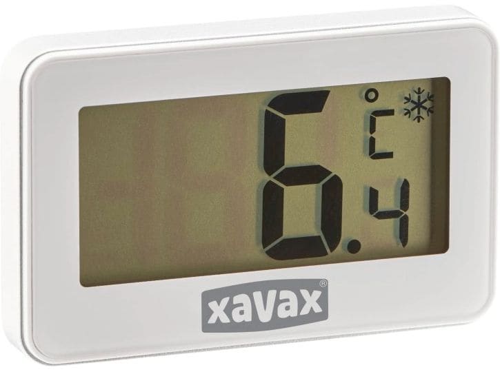 Xavax Digitales Thermometer Weiss Gefrierschrank-Thermometer