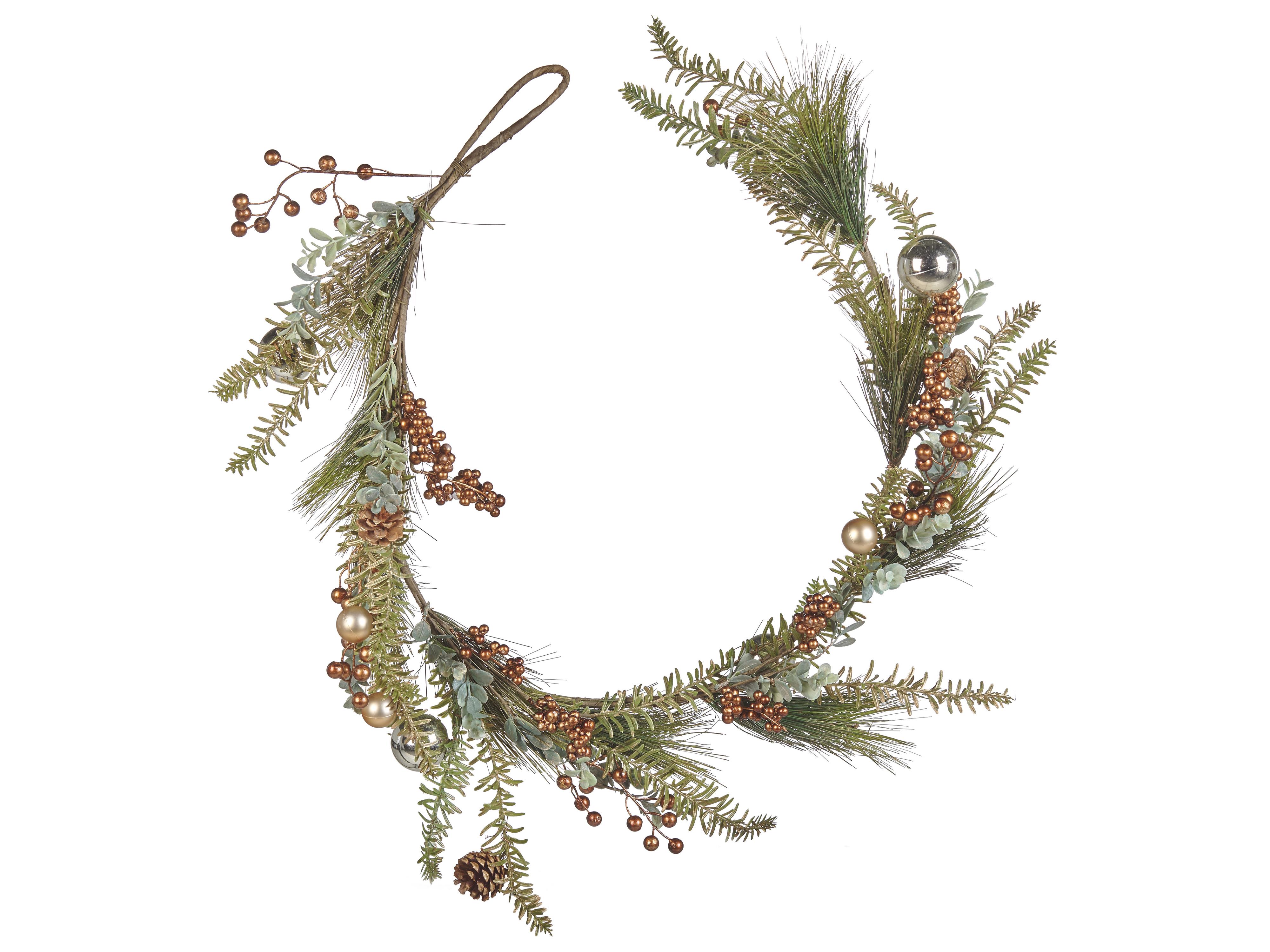 Kerstguirlande ROTA 150 cm Koper
