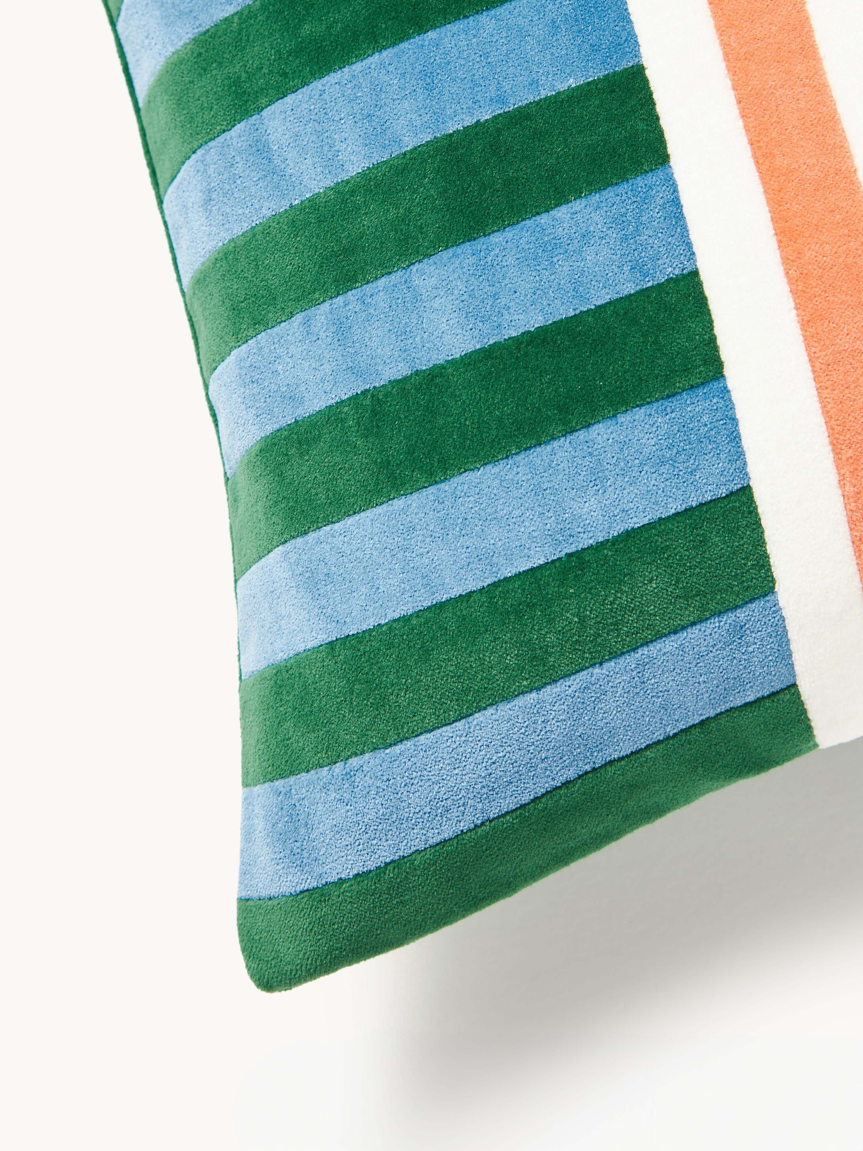 Patchwork kussensloop Tete van fluweel