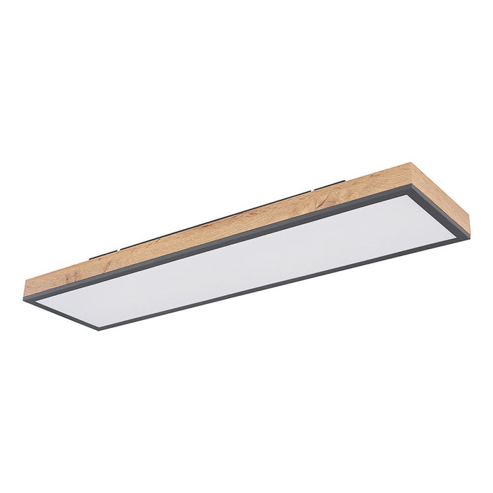 TAKLAMPE GLOBO DORO 80X20CM TRE/GRAFITT