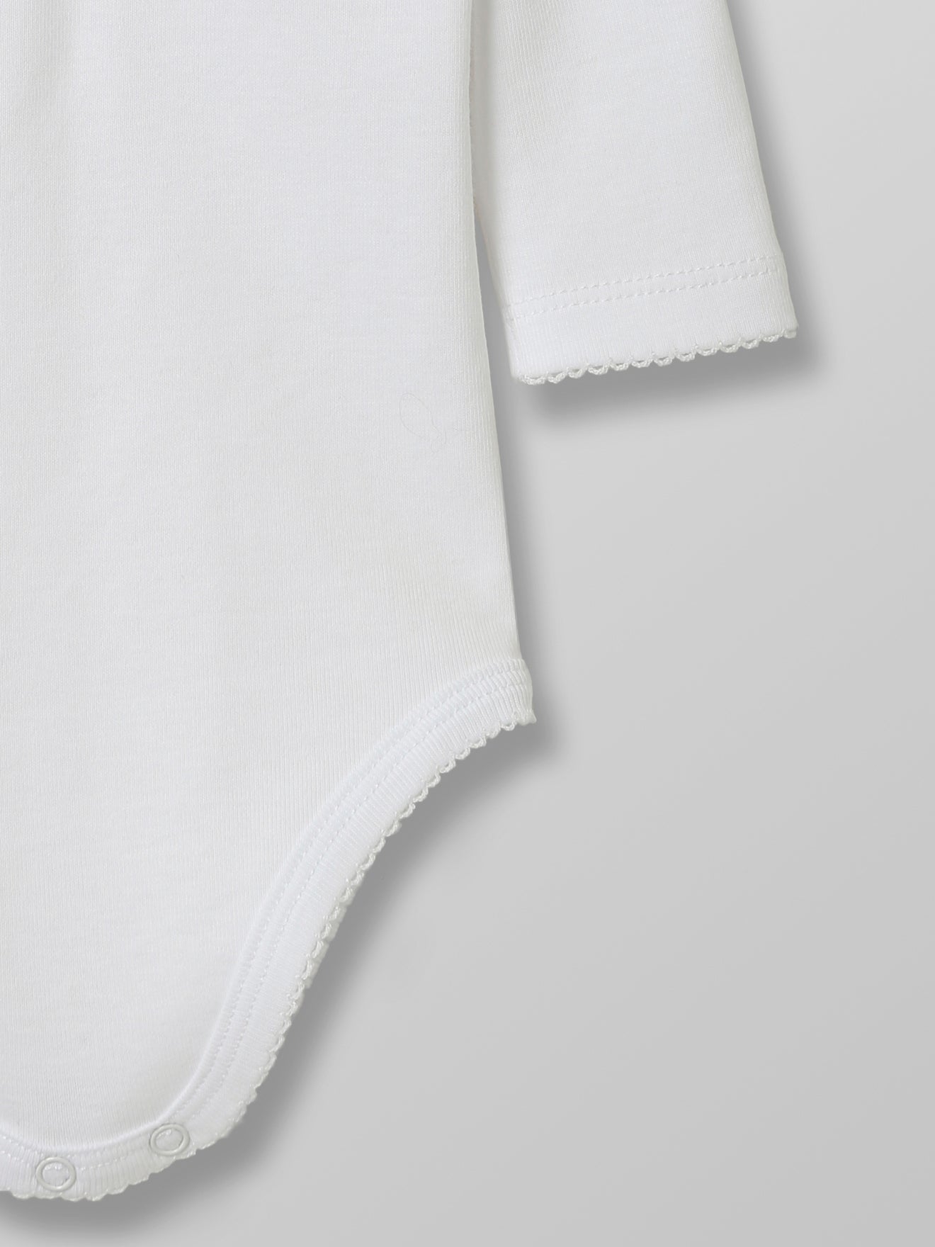 Body Bébé col plissé - Coton biologique