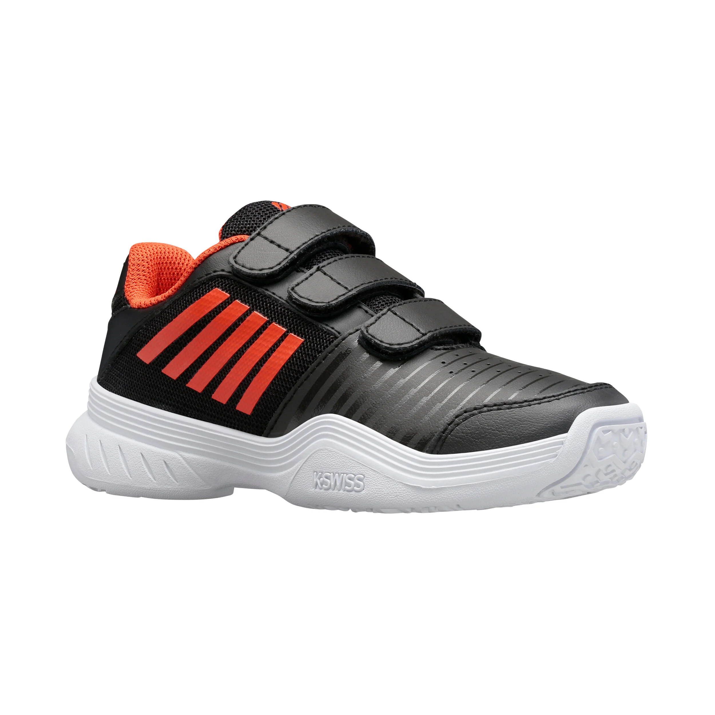 K-Swiss Express Strap Omni Chaussures Toutes Surfaces Enfants - Noir , Orange