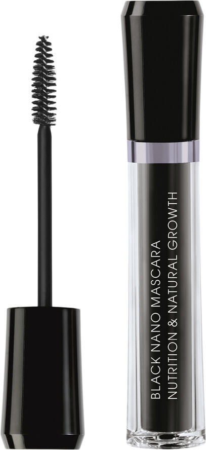 M2 Beauté M2 BEAUTÉ Black Nano Mascara Nutrition & Natural Growth