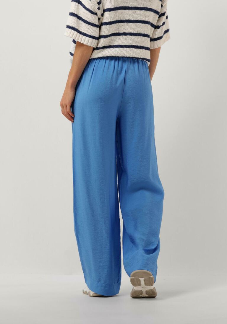 MSCH COPENHAGEN blauwe msch copenhagen wijde broek mschaudia pants