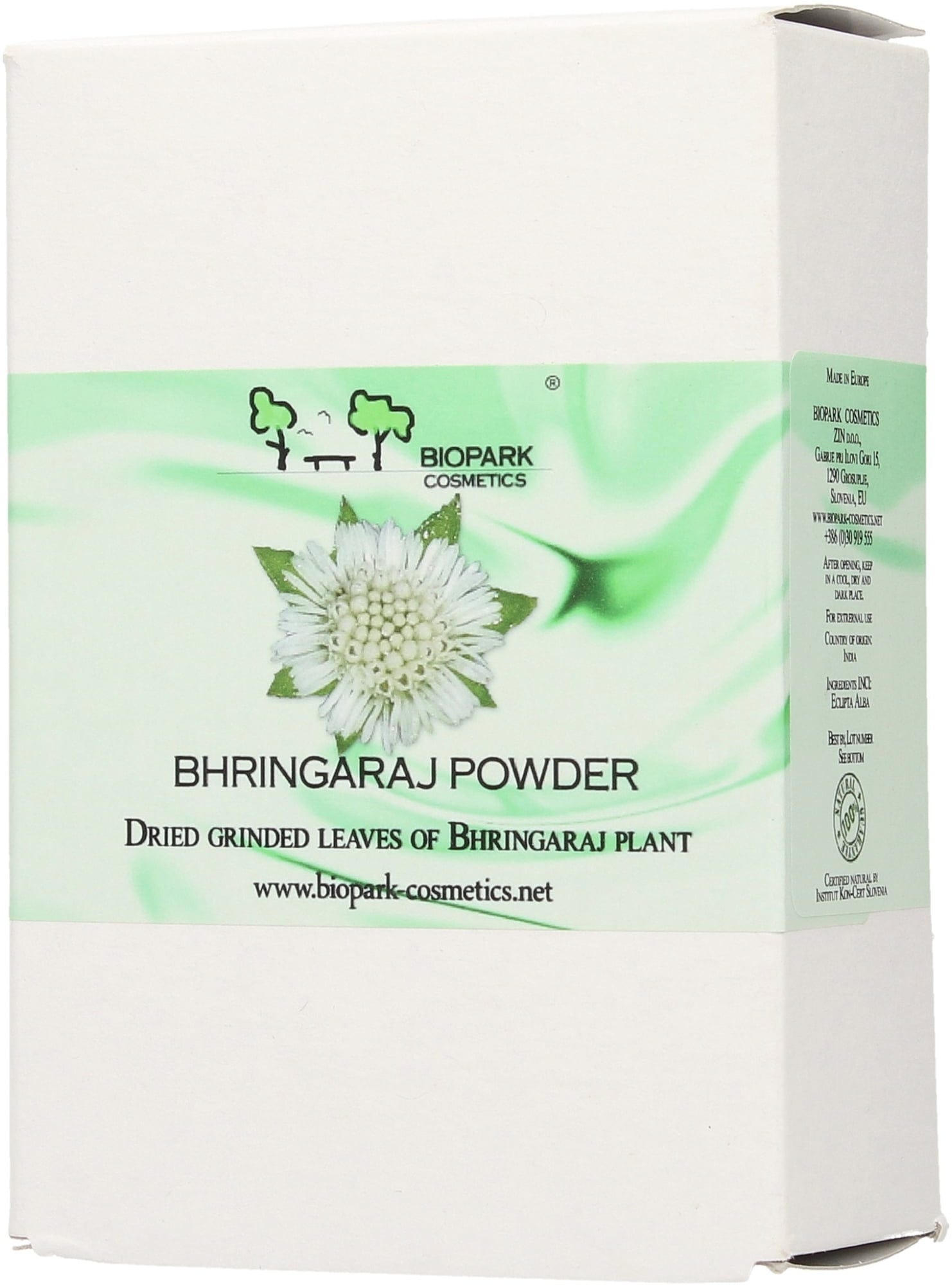 Biopark Cosmetics  Bhringaraj Powder, 100 g