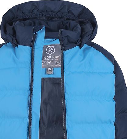 Color Kids Steppjacke - Blau/Navy