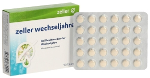 ZELLER Wechseljahre Tabletten, 90 Stück