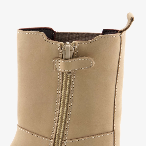 Groot leren meisjes chelsea boots