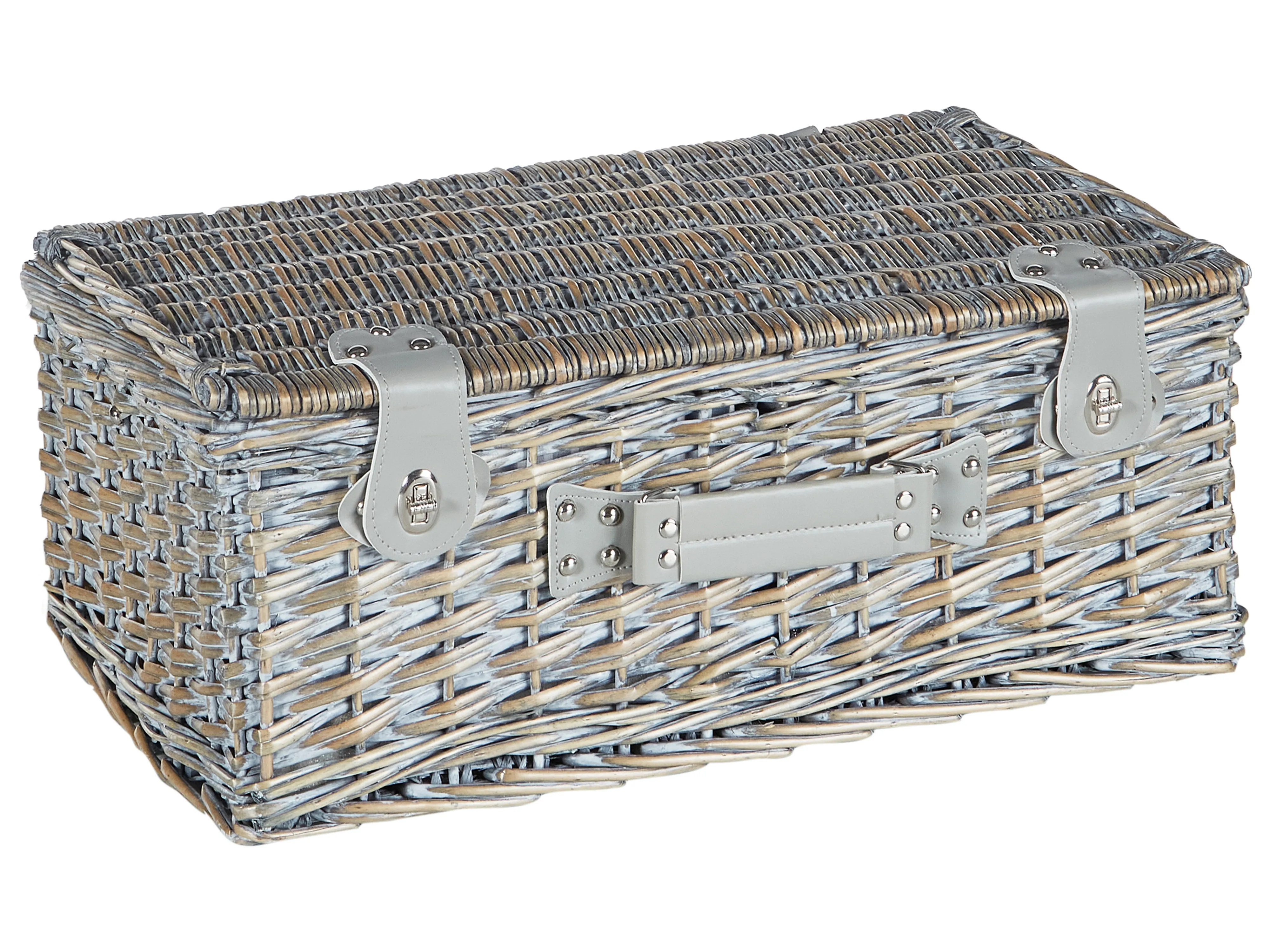 Picknickmand FIGUE Wicker Grijs