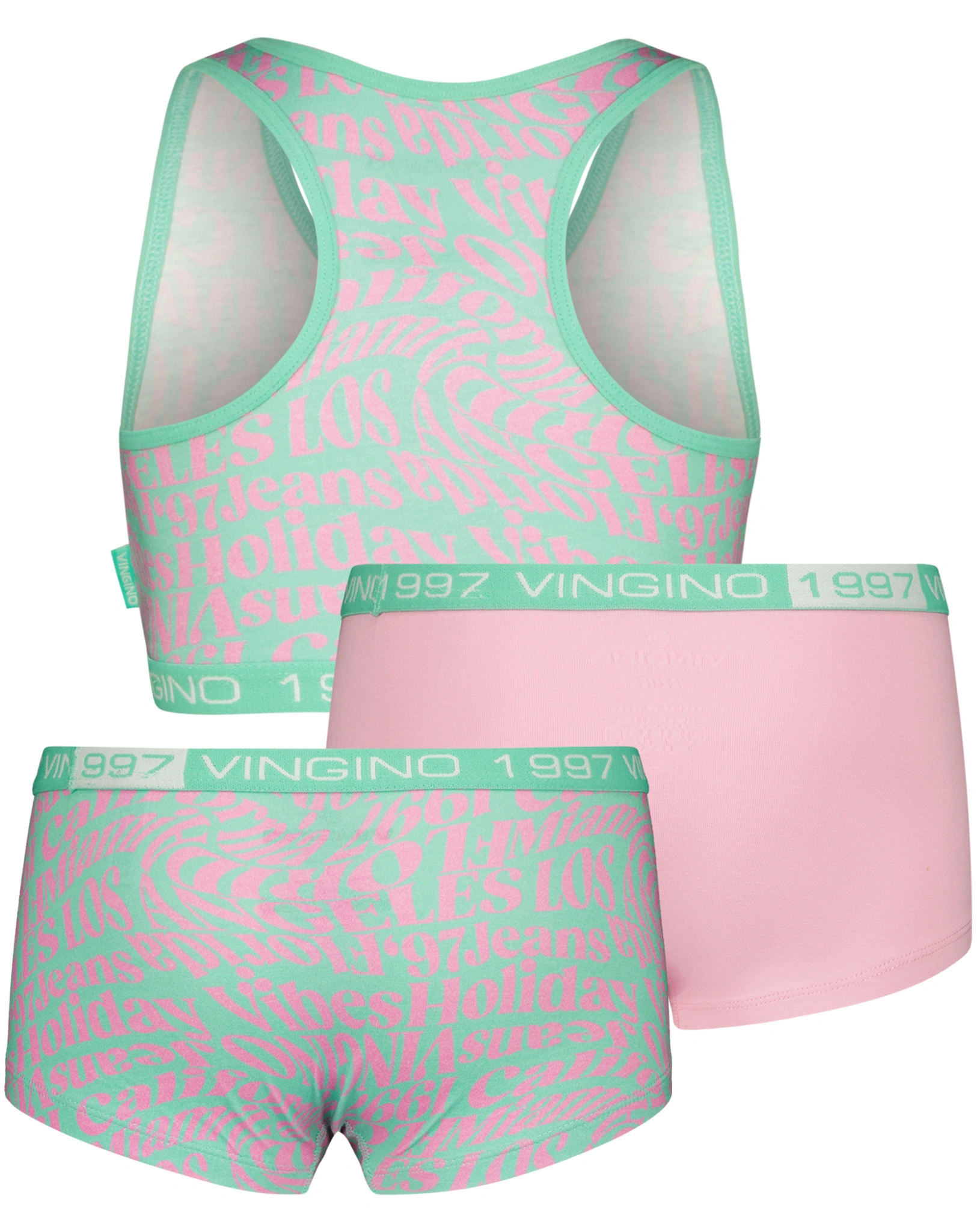 Unterwäsche-Set G-241-3 HOLIDAY in tropic mint